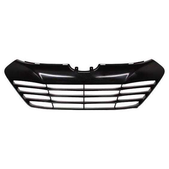 2010-2015 Hyundai Tucson Grille Black Gls For Use Without Chrome Moulding - HY1200156-Partify-Painted-Replacement-Body-Parts