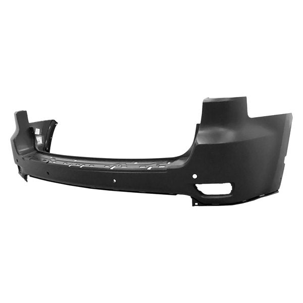 2011-2013 Jeep Grand Cherokee Rear Upper Bumper With Blind Spot Brackets & With Sensor Holes & Without SRT - CH1100953-Partify-Painted-Replacement-Body-Parts