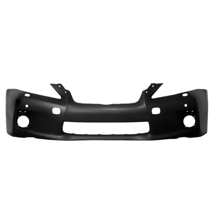 2011-2013 Lexus CT200h Non Sport Front Bumper With Headlight Washer Holes & With Sensor Holes - LX1000213-Partify-Painted-Replacement-Body-Parts