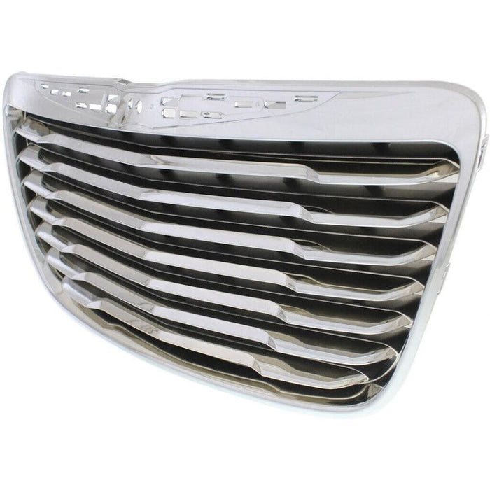 2011-2014 Chrysler 300 Grille Chrome Frame With Chrome Bars - CH1200351-Partify-Painted-Replacement-Body-Parts