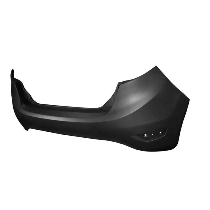 2011-2019 Ford Fiesta Non ST Hatchback Rear Bumper Without Sensor Holes - FO1100701-Partify-Painted-Replacement-Body-Parts