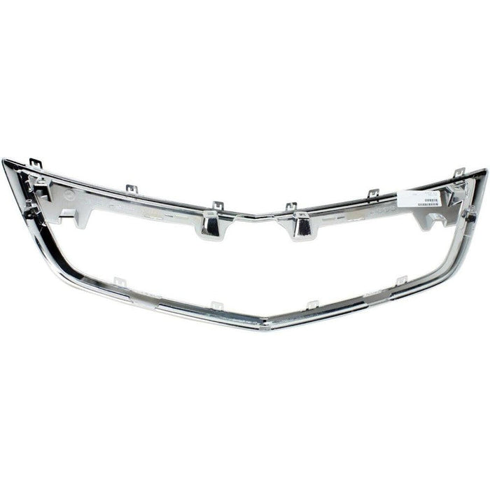 2012-2014 Acura TL Grille Moulding Chrome - AC1202104-Partify-Painted-Replacement-Body-Parts