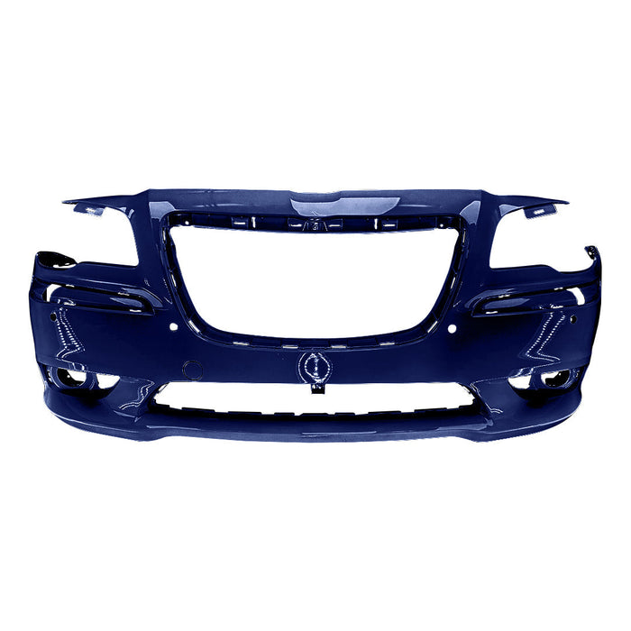 Chrysler 300 CAPA Certified Front Bumper With Sensor Holes - CH1000A03C