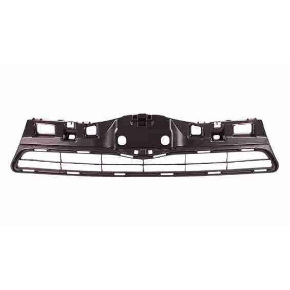 2012-2014 Toyota Prius C Grille Matte Black - TO1200353-Partify-Painted-Replacement-Body-Parts