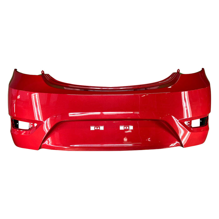 2012-2017 Hyundai Accent Hatchback Rear Bumper - HY1100183-Partify-Painted-Replacement-Body-Parts