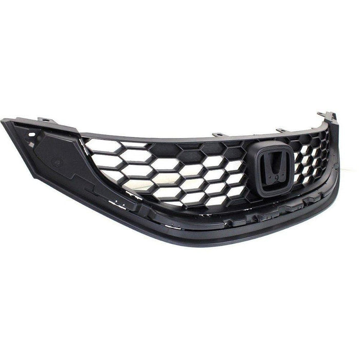 2013-2015 Honda Civic Sedan Grille 1.8L Textured Lx/Hf/Cng [Natural Gas] Model - HO1200216-Partify-Painted-Replacement-Body-Parts