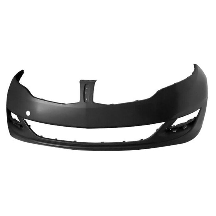 Lincoln MKZ CAPA Certified Front Bumper With Tow Hook Hole & Without Sensor Holes - FO1000695C
