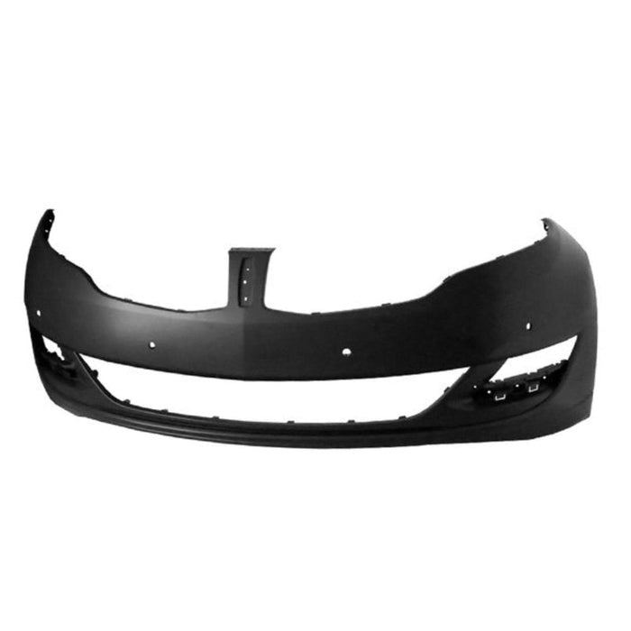 Lincoln MKZ CAPA Certified Front Bumper Without Tow Hook Hole & With Sensor Holes - FO1000697C