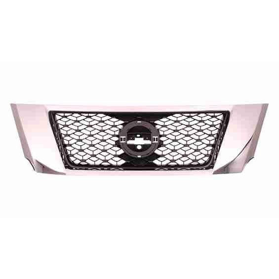 2013-2016 Nissan Pathfinder Grille With Camera Platinum Model - NI1200255-Partify-Painted-Replacement-Body-Parts