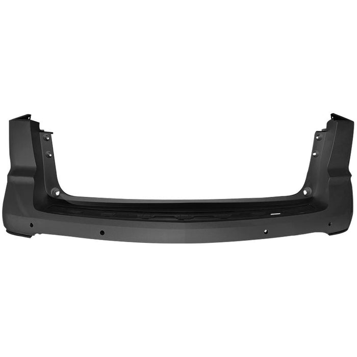 2013-2017 Chevrolet Traverse Rear Bumper With Sensor Holes - GM1114103-Partify-Painted-Replacement-Body-Parts