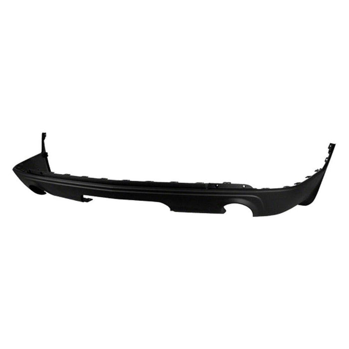 2013-2017 Chevrolet Traverse Rear Lower Bumper With Dual Exhaust & Without Sensor Holes - GM1115112-Partify-Painted-Replacement-Body-Parts