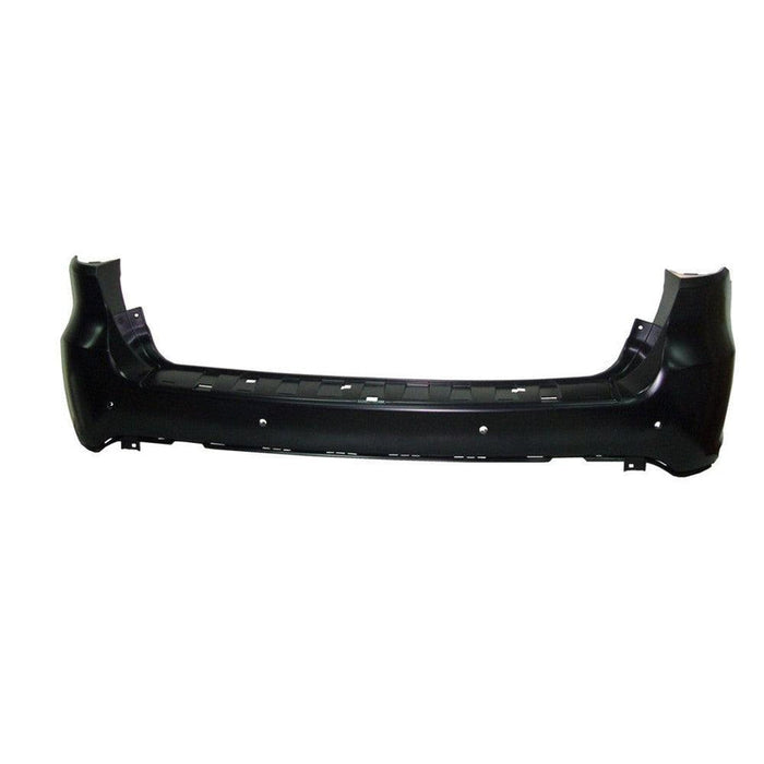 2014-2015 Dodge Durango Rear Lower Bumper With Blind Spot Detection Brackets & Sensor Holes - CH1100995-Partify-Painted-Replacement-Body-Parts