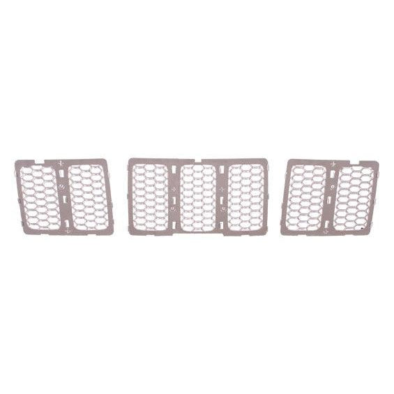 2014-2016 Jeep Grand Cherokee Grille All- Chrome Honeycomb Style Summit - CH1200366-Partify-Painted-Replacement-Body-Parts