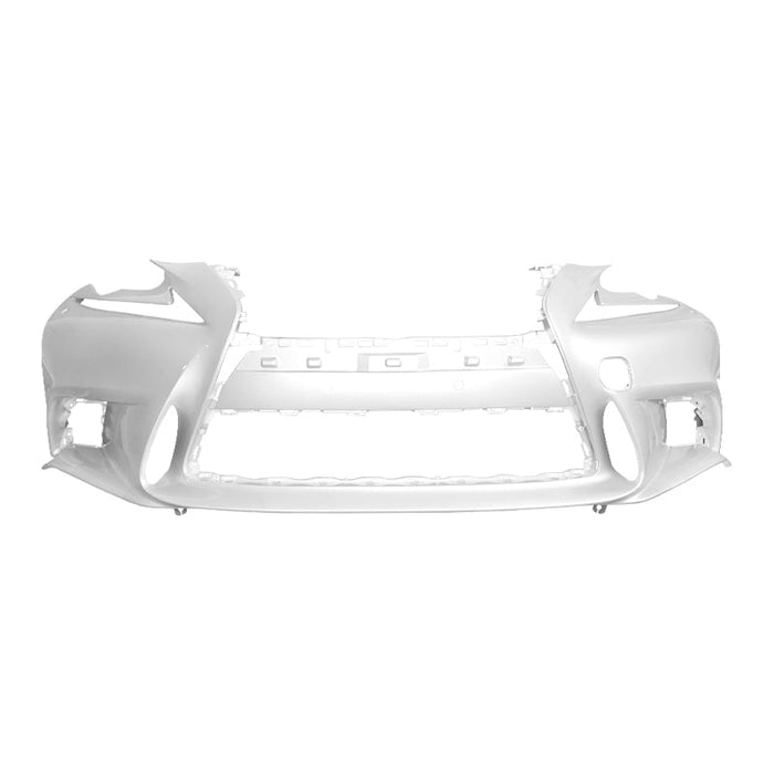 2014-2016 Lexus IS F-Sport Front Bumper Without Sensor Holes & With Headlight Washer Holes - LX1000256-Partify-Painted-Replacement-Body-Parts