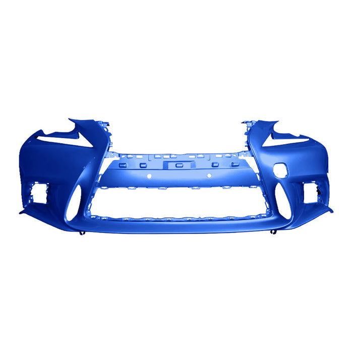 2014-2016 Lexus IS F-Sport Front Bumper Without Sensor Holes & With Headlight Washer Holes - LX1000256-Partify-Painted-Replacement-Body-Parts
