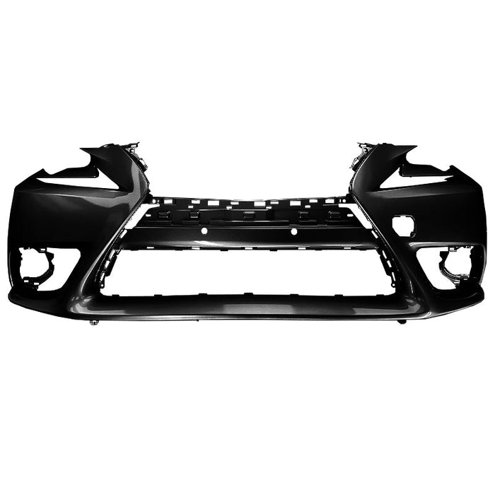 2014-2016 Lexus IS Non F-Sport Front Bumper With Sensor Holes & Without Headlight Washer Holes - LX1000263-Partify-Painted-Replacement-Body-Parts