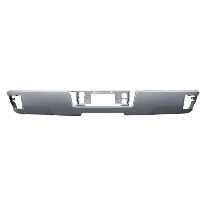 2014-2019 Chevrolet Silverado/GMC Sierra 1500/2500/3500 Rear Bumper Without Sensor Holes - GM1102565-Partify-Painted-Replacement-Body-Parts