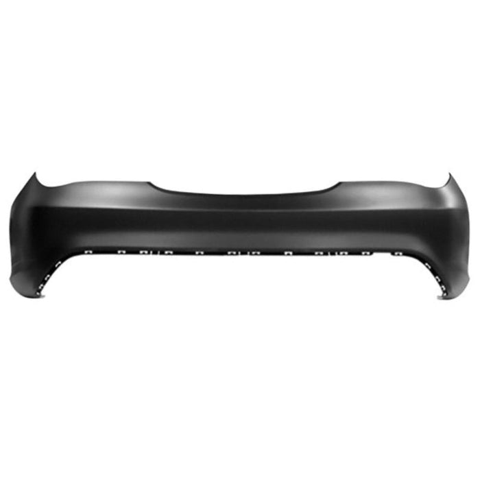 2014-2019 Mercedes-Benz CLA Rear Bumper Without AMG Package & Without Sensor Holes - MB1100325-Partify-Painted-Replacement-Body-Parts