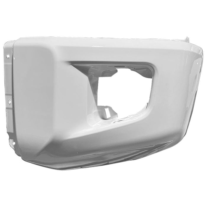 2014-2021 Toyota Tundra Front Bumper End Driver Side Without Sensor Holes - TO1004182-Partify-Painted-Replacement-Body-Parts