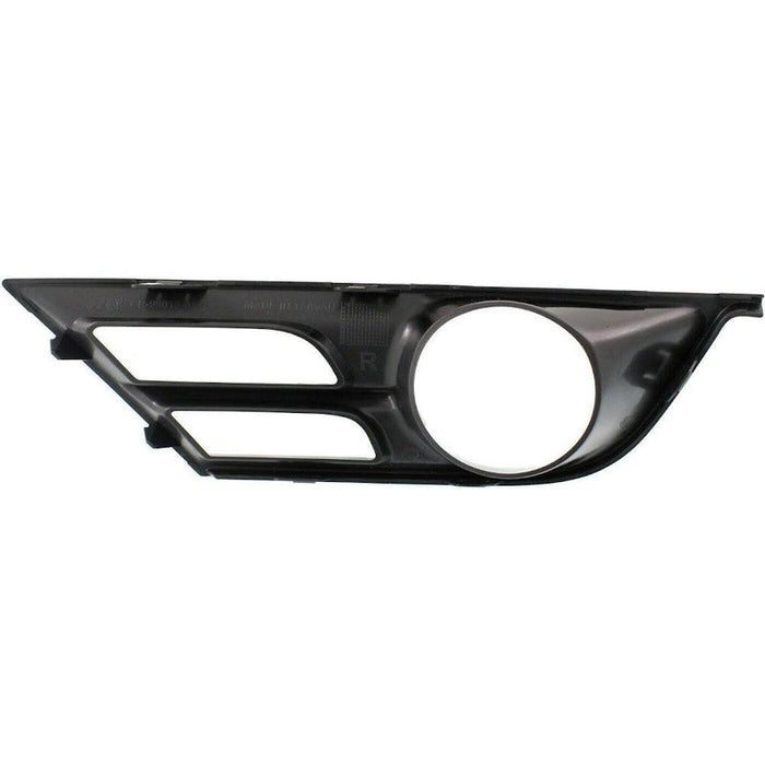 2015-2017 Chrysler 200 Sedan Lower Grille Passenger Side With Adaptive Cruise Glossy Black - CH1039179-Partify-Painted-Replacement-Body-Parts