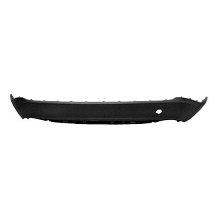 2015-2018 Ford Edge Rear Bumper With Sensor Holes, Trailer Hitch Cutout & Tow Hook Hole - FO1115115-Partify-Painted-Replacement-Body-Parts