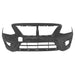 2015-2018 Nissan Versa Sedan Front Bumper With Chrome Molding - NI1000300-Partify-Painted-Replacement-Body-Parts