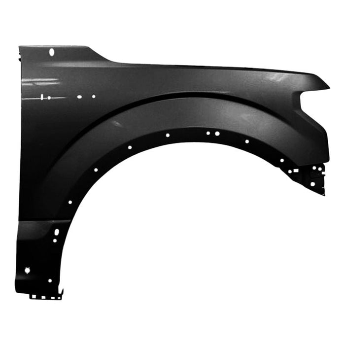 Ford F-150 CAPA Certified Passenger Side Fender With Park Assist Sensor Holes - FO1241300C