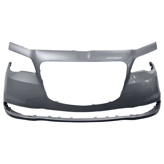 2015-2022 Chrysler 300 Front Bumper Without Sensor Holes & Without Appearance Package - CH1000A21-Partify-Painted-Replacement-Body-Parts