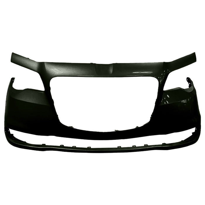 2015-2022 Chrysler 300 Front Bumper Without Sensor Holes & Without Appearance Package - CH1000A21-Partify-Painted-Replacement-Body-Parts