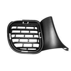 2015-2022 Dodge Challenger Lower Grille Passenger Side Black - CH1039187-Partify-Painted-Replacement-Body-Parts