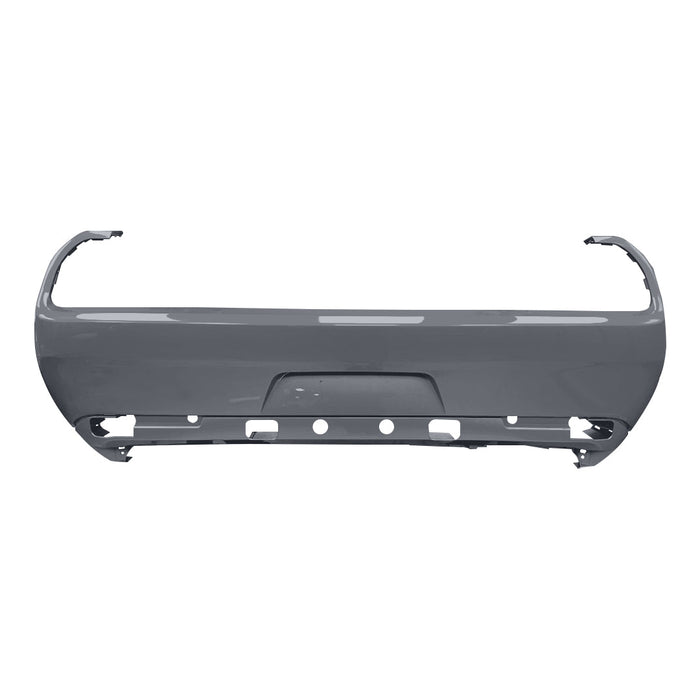 2015-2022 Dodge Challenger Rear Bumper Without Sensor Holes - CH1100996-Partify-Painted-Replacement-Body-Parts
