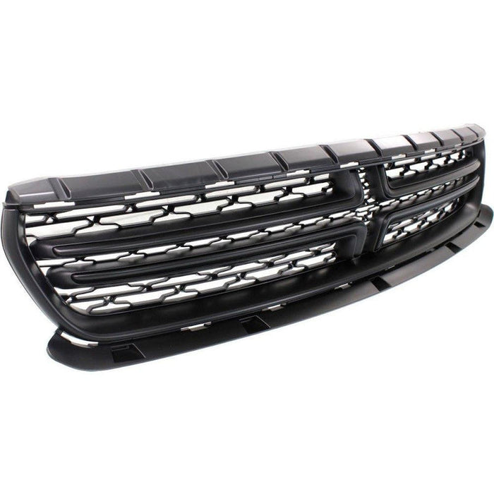 2015-2022 Dodge Charger Grille Flat Black Crosshairs And Moulding Exclude Scat Pack/Srt/Hellcat Model - CH1200387-Partify-Painted-Replacement-Body-Parts