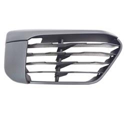 2016-2018 BMW X1 Lower Grille Passenger Side Matte Black Without Sensor Base Model - BM1039203-Partify-Painted-Replacement-Body-Parts