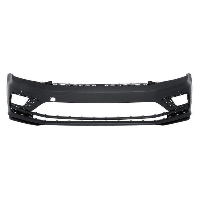 Volkswagen Jetta GLI/Wolfsburg CAPA Certified Front Bumper With Sensor Holes & Without Head Light Washer Holes - VW1000233C