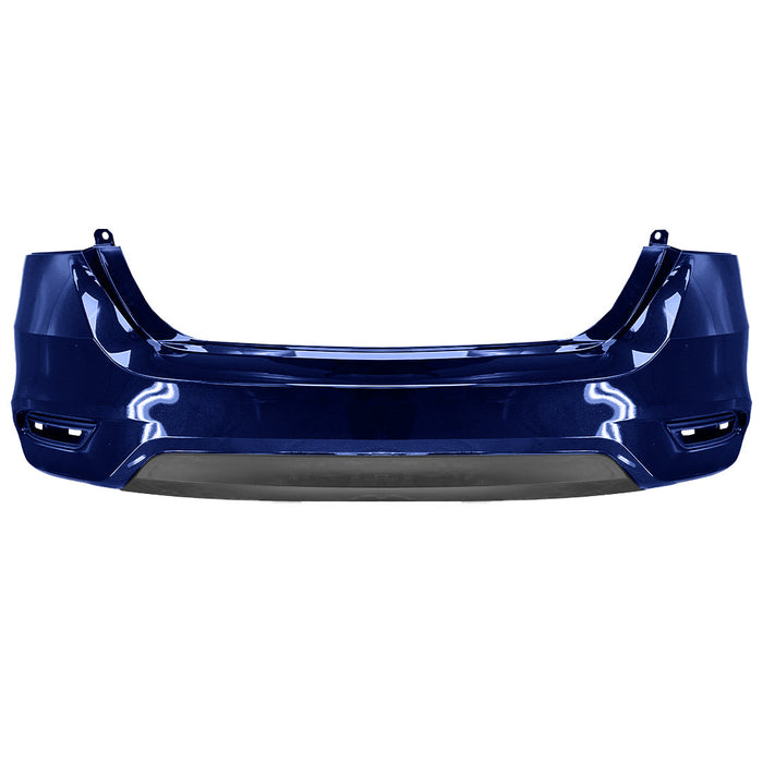 2016-2019 Nissan Sentra Non-SR Rear Bumper - NI1100312-Partify-Painted-Replacement-Body-Parts