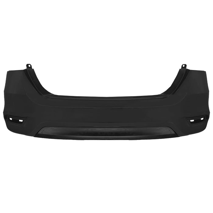 2016-2019 Nissan Sentra Non-SR Rear Bumper - NI1100312-Partify-Painted-Replacement-Body-Parts