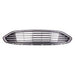 2017-2018 Ford Fusion Grille Black With 5 Chrome Bars With Chrome Frame Without Sport - FO1200598-Partify-Painted-Replacement-Body-Parts