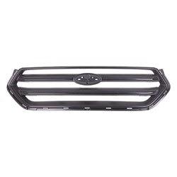 2017-2019 Ford Escape Grille Matte Black With Painted Black Bars(No Chrome) - FO1200592-Partify-Painted-Replacement-Body-Parts