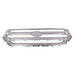 2017-2019 Ford Escape Grille Painted Silver With Chrome Surround For Models Without Sport - FO1200593-Partify-Painted-Replacement-Body-Parts