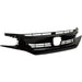 2017-2019 Honda Civic Hatchback Grille Painted Black Exclude Type-R/Touring Model - HO1200235-Partify-Painted-Replacement-Body-Parts