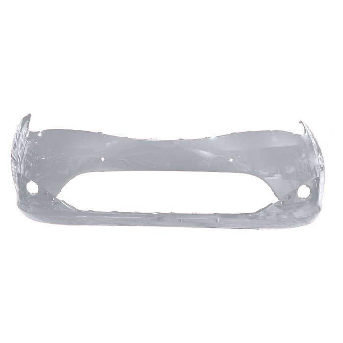 Chrysler Pacifica CAPA Certified Front Bumper With Sensor Holes & With Fog Light Holes - CH1000A28C