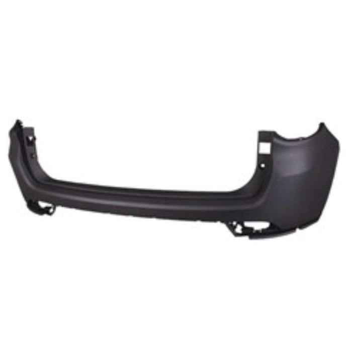 2017-2021 Jeep Compass Rear Bumper Without Sensor Holes & Without Blind Spot Brackets - CH1114104-Partify-Painted-Replacement-Body-Parts