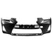 2017 Lexus IS Non F-Sport Front Bumper Without Sensor Holes & Without Headlight Washer Holes - LX1000335-Partify-Painted-Replacement-Body-Parts