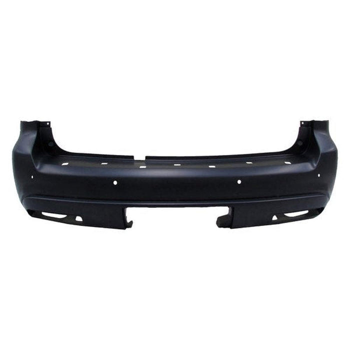 Infiniti QX80 Limited Edition CAPA Certified Rear Bumper With Sensor Holes & With Molding Holes - IN1100178C