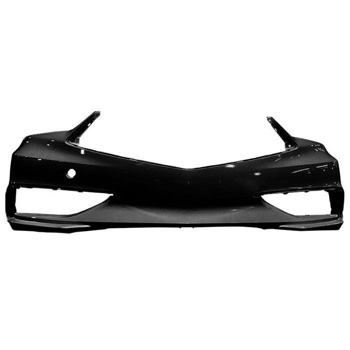2018-2020 Acura TLX Non A Spec Front Bumper Without Sensor Holes - AC1000195-Partify-Painted-Replacement-Body-Parts