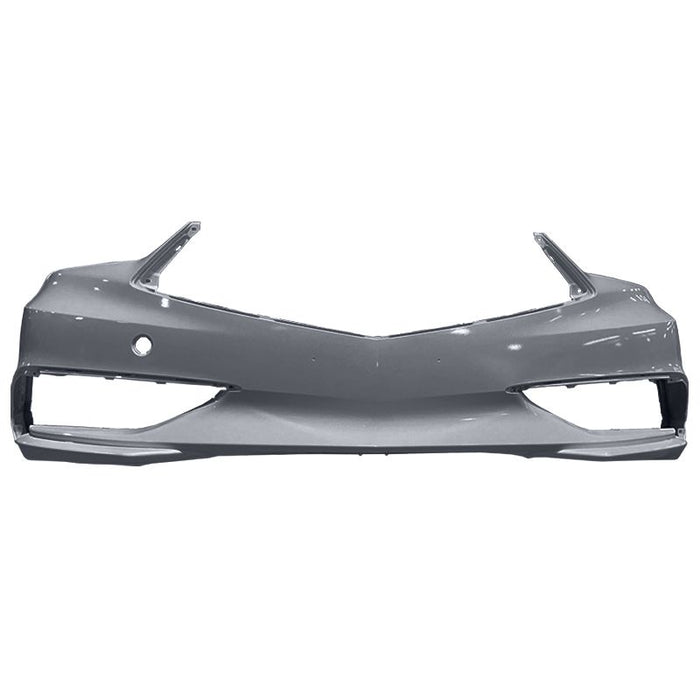 2018-2020 Acura TLX Non A Spec Front Bumper Without Sensor Holes - AC1000195-Partify-Painted-Replacement-Body-Parts
