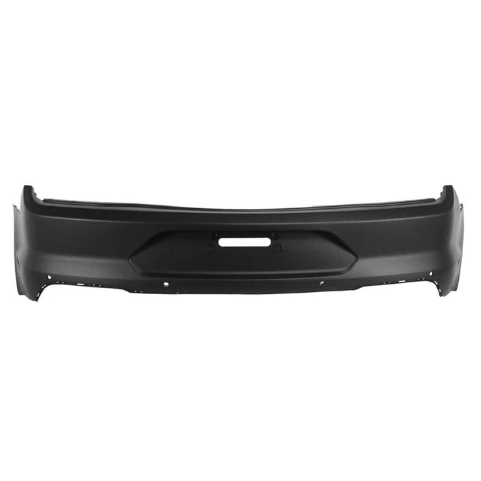 2018-2020 Ford Mustang Rear Bumper With Sensor Holes & With License Hole - FO1100738-Partify-Painted-Replacement-Body-Parts