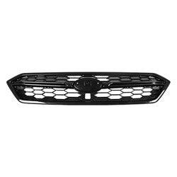 2018-2021 Subaru WRX Grille Dark Gray For Model Without Sti - SU1200184-Partify-Painted-Replacement-Body-Parts