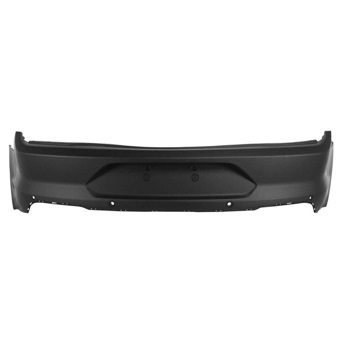 2018-2022 Ford Mustang Rear Bumper With Sensor Holes & Without License Hole - FO1100737-Partify-Painted-Replacement-Body-Parts