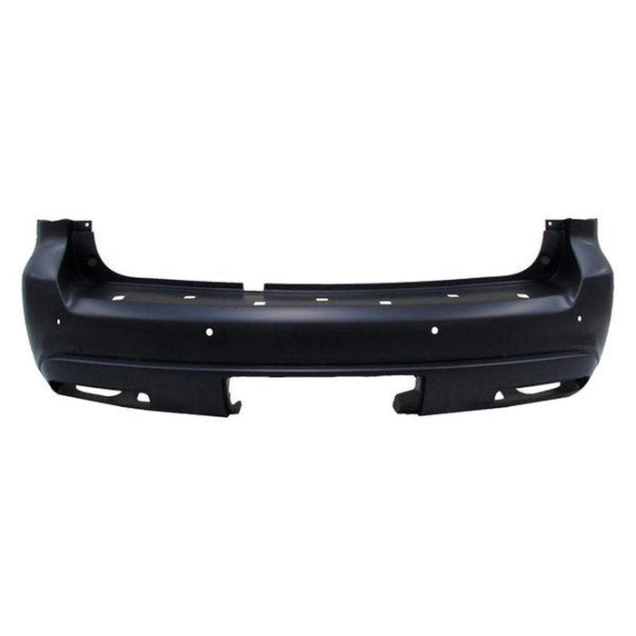Infiniti QX80 Non-Limited Edition CAPA Certified Rear Bumper With Sensor Holes - IN1100177C